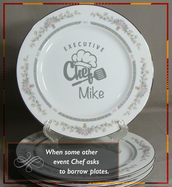 Executive Chef Mike (plates)